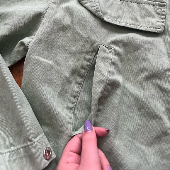 Treasure & Bond green utility jacket - Picture 5 of 9